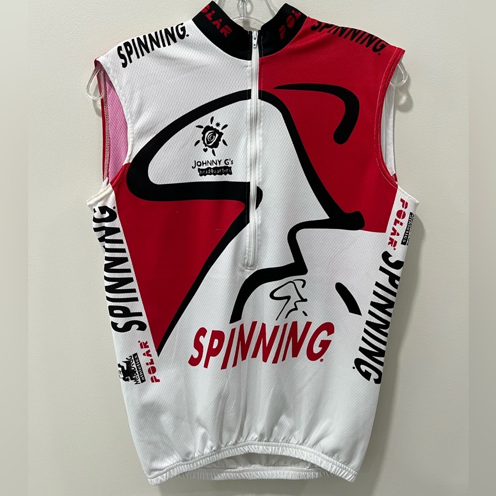 Spinning sleeveless  cycle jersey